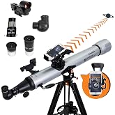 Celestron StarSense Explorer LT 80AZ Smartphone Guided Refractor Telescope | Smartphone App Sky Navigation, Lightweight Manual Refractor Telescope, Perfect First Telescope, Great for Kids &amp; Families
