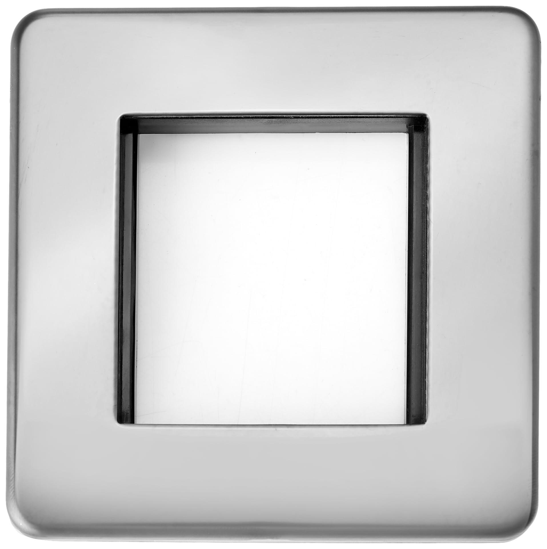 Knightsbridge SF2GBN Screwless2G Modular Faceplate, Black Nickel