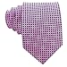 Neckties By Scott Allan - Purple Geometric Men's Tie