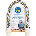 JW Pet Comfy Perch For Birds Flexible Multi-color Rope, Small - 14" Length