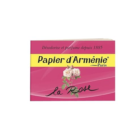 Papier Darmenie La Rose Burning Papers 1 Book Of 12 Sheets - 