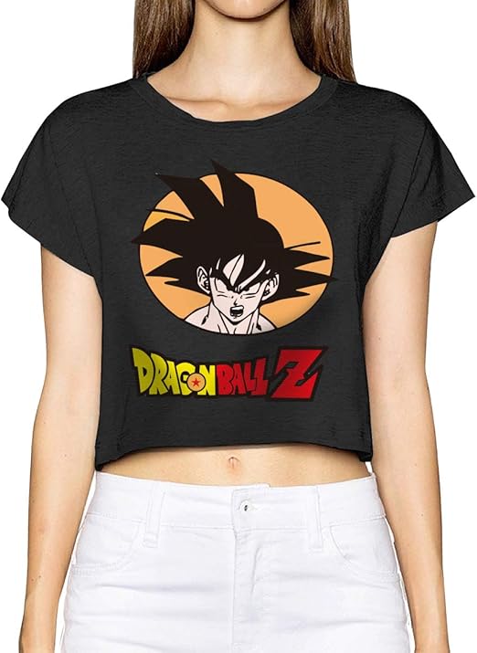blusas de dragon ball z para mujer