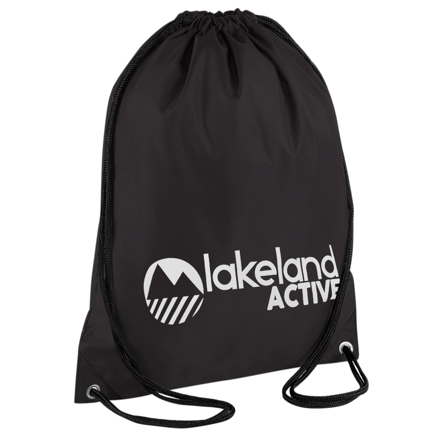 Lakeland Active Penrith Drawstring Gym Bag - Black