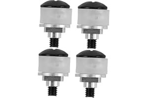 Parliky Ice Hockey Visor Screws and Washers Cylindrical Rings Replacement Hardware for Helmet Mounting Nuts