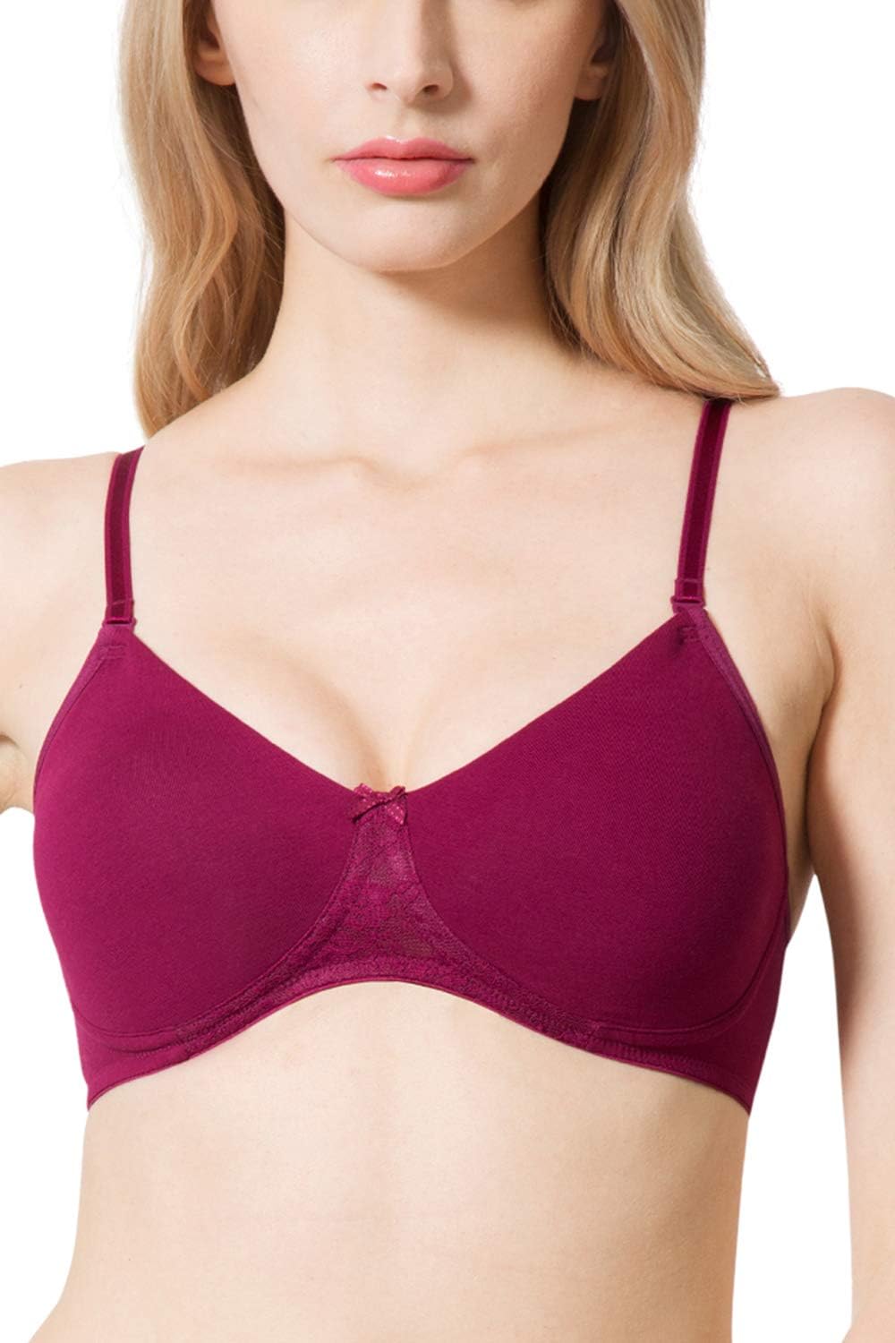 Women's Cotton Seamless Anti-Bacterial Bra
