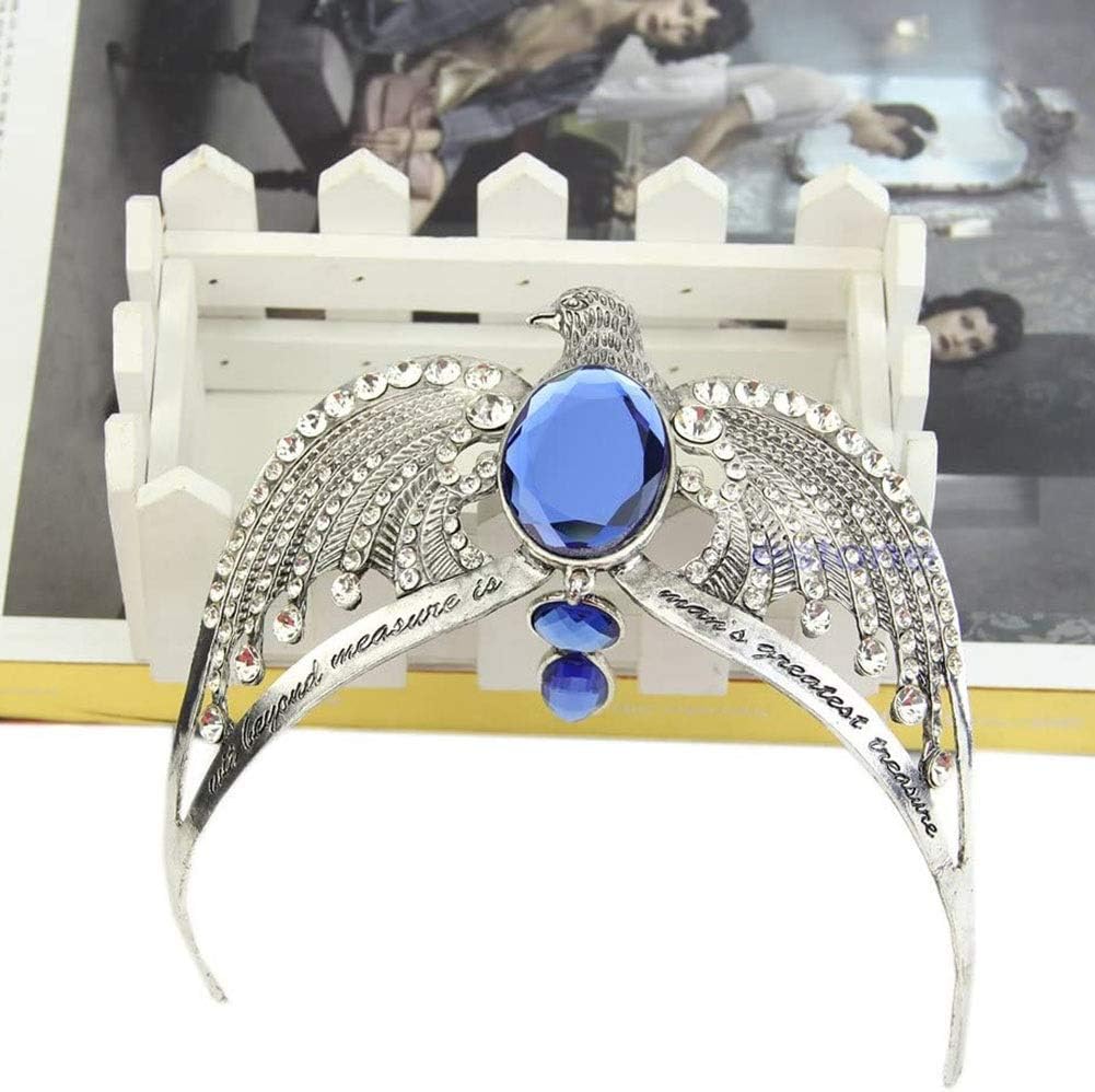 Amazon Co Jp 新ravenclawロストダイアデムティアラクリスタルクラウンhorcruxハリー ポッターコスプレプロップ Color 1 ホーム キッチン