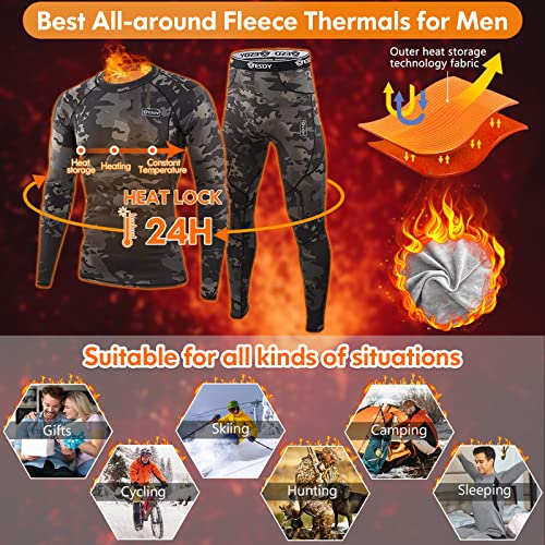 Fleece Best Hunting Thermal Underwear Men's Underwear Heat Pants