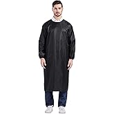 Nanxson Waterproof Apron Long Sleeves Smock Overalls Work Apron for DishWashing, Lab Work, Dog Grooming, Cleaning