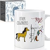 Coworker Birthday Gifts for Women, Going Away, Coworker Leaving, Retirement, Funny Other Coworkers Gag Mug Gift for Colleague, Boss, Friends, Manager, Work Bestie, BFF, Humor Occupation Office Mug-8