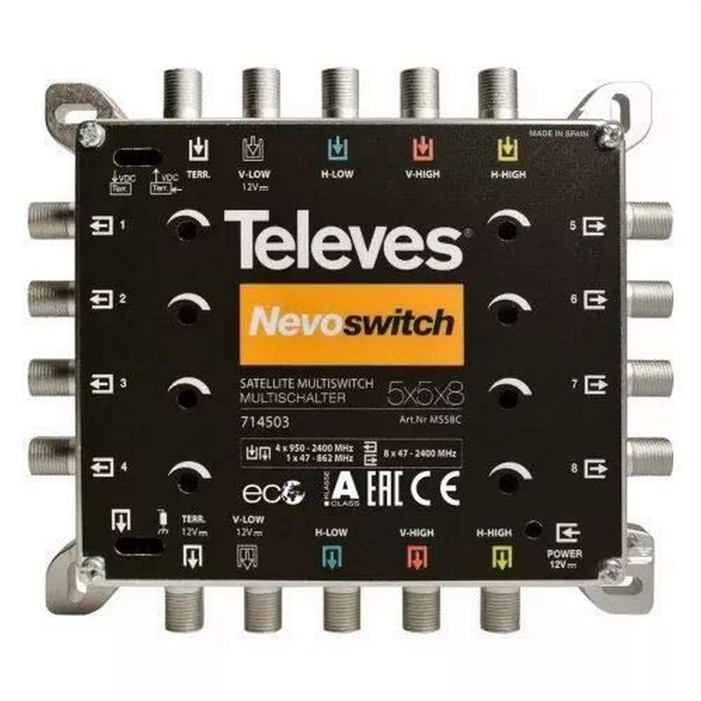 Televes MS 58 C Nevo 5/8 Multischalter