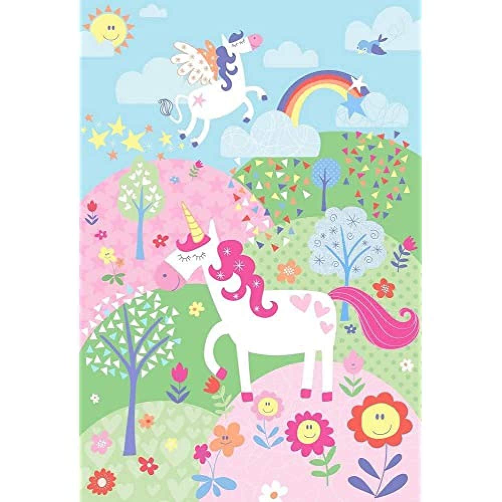 Riva Paoletti Unicorn Pink Wall Art 158x232cm, Paper, 158 x 232 cm