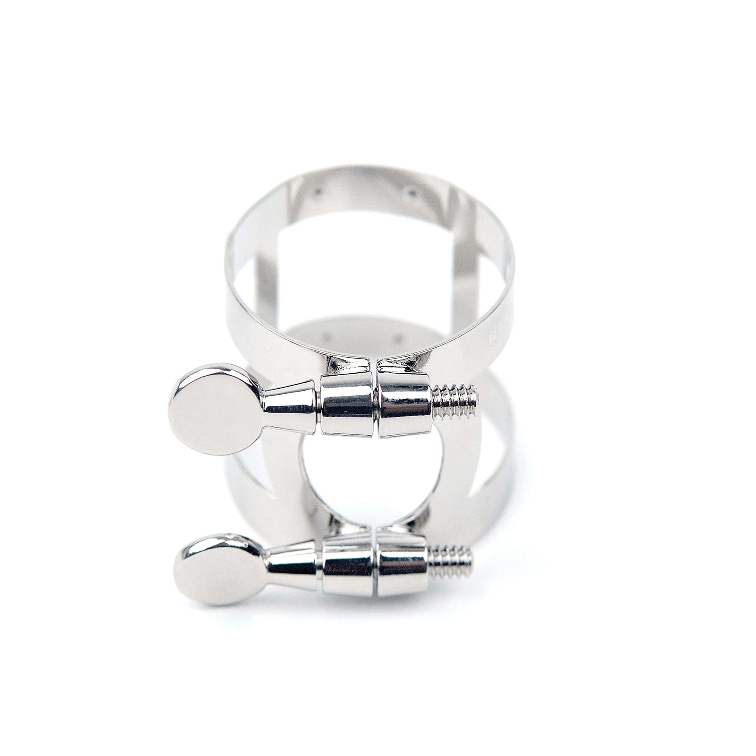 Rico Nickel Plated Ligature and Cap for Alto Sax