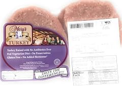 Mary's Turkey Turkey Burgers, 16 OZ
