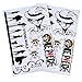 Tianmei Car Decal / Sticker for Laptop Luggage Ipad Window Wall Car Truck Motorcycle Bumper Bike Bicycle Skateboard Snowboard Helmet Guitar Travel Case Refrigerator Phone (One Piece)