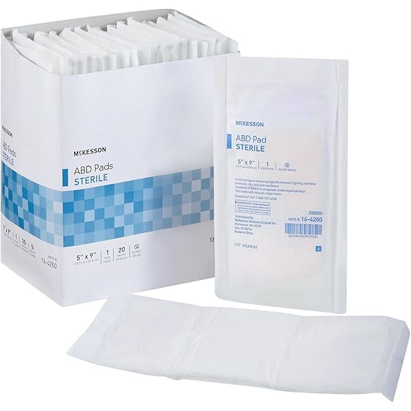 MAPPON REED だいすけ　5本セット Amazon.com: McKesson Sterile Abdominal Pads 5 x 9 in [400 Count