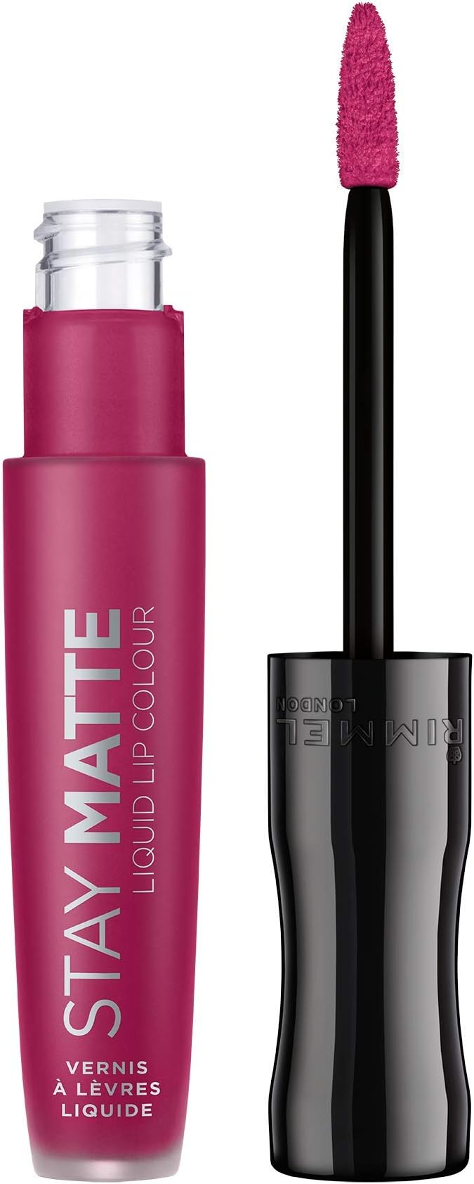 RimmelLondon, Stay Matte Liquid Lip Colour, 820 Heartbeat, 5.5 ml - 0.18 fl oz