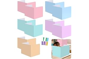 REJOPFAD 10-Pack Privacy Shields for Student Desks, Office Desk Dividers for Students, Privacy Folders Testing Dividers for Classroom