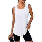 WIHOLL Workout Tops for Women Summer Athletic Tank Tops Sleeveless Shirts Beach Lightweight Gym Clothes