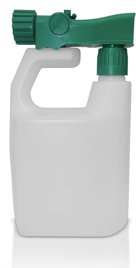 Outdoor Multi Use Hose Sprayer Bottle Refillable Reusable Holds 32 Ounces Best For Fertilizer Pesticides Herbicides Car Wash And Any Other Outdoor Liquid Simple Lawn And Grow Solutions Amazon Co Uk Garden