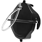 TonGass RV Sewer Cap with Lanyard for Camco Rhino Portable Waste Tank | RV Sewer Hose Storage Cap for Camco Camper, Prevent Leaks &amp; Spills from RV's Sewer System, Black