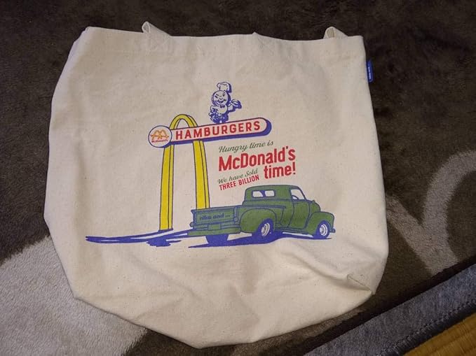 Amazon Co Jp マクドナルド 福袋 2wayトートバッグ Mcdonald ニコアンド Niko And コラボ ホビー 通販