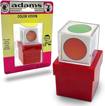 Amazon Com Magic Makers Color Vision Trick Classic Novelty Magic Trick Toy Toys Games