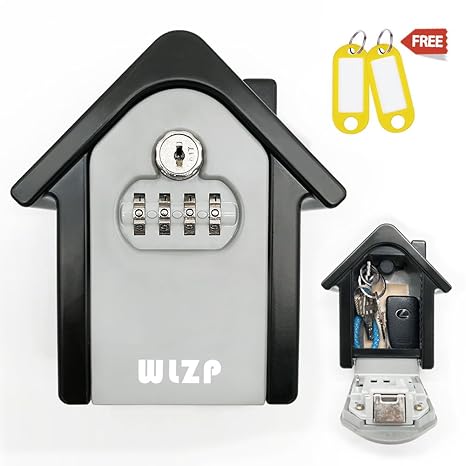 Schlüsseltresor, die Reset Tisch Code, Enthalten Schlüssel zum Passwort Vergessen, Geeignet für Haus, Fabrik, Baustelle Key Storage und Management, Geschenke - 2 Schlüsselbund