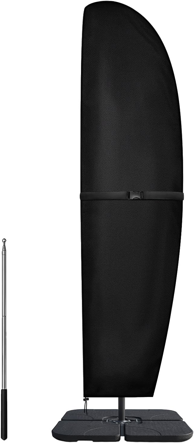 Dokon Parasol Cover 3-4m Cantilever Waterproof Heavy Duty Oxford Fabric