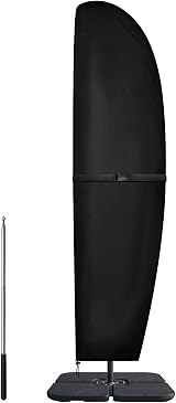 Dokon Parasol Cover 3-4m Cantilever Waterproof Heavy Duty Oxford Fabric