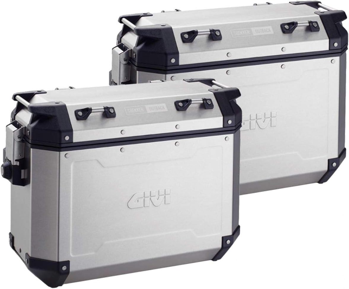 GIVI OBKN37ARA 37Ltr OUTBACK Right Side Case Silver: Automotive
