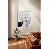 Wall Art Impact Black and White Dolly Parton Poster &ndash; Country Music Icon | Great Gift 【Photo Paper】