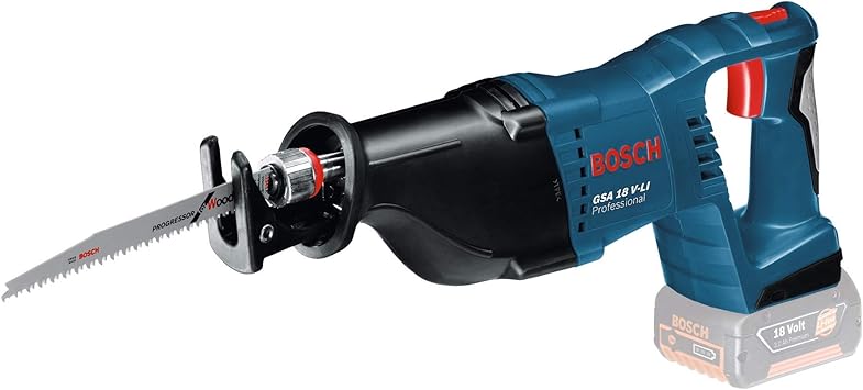 Bosch Professional Gsa18v Li 18v Li Ion Cordless Naked