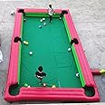 BOZHOUYUPIN 8x5m Inflatable Snooker Football Pool Snooker Table for Events Carnival Games, Red green