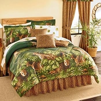 Amazon.com: Safari CHEETAH LEOPARD CATS Comforter & Sheet
