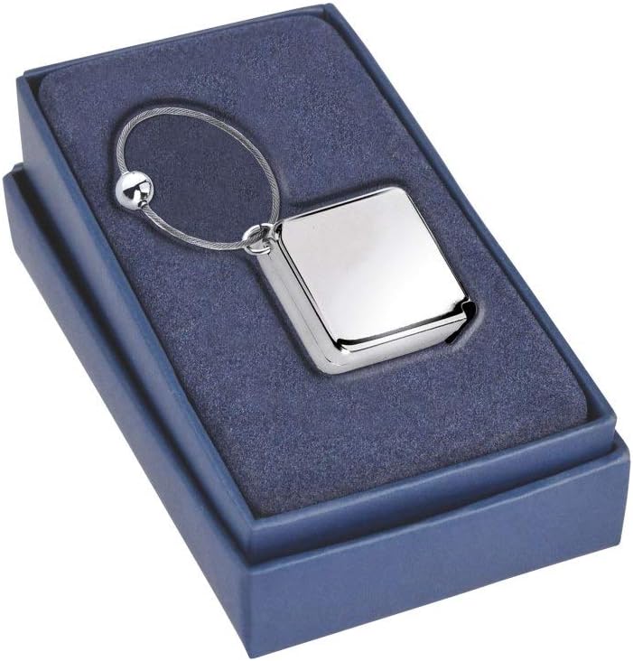 Ten Keychain with meter silver plated cod.EL141 cm 4x4x2h by Varotto & Co - Image 3