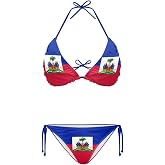 Psaytomey Women's Triangle Bikini Sets Tie Side Halter Bikini Sexy Bikini Set Bathing Suit Oversized Bandeau Swimsuits XS-2XL