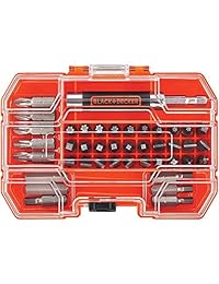 BLACK + DECKER 15557   Juego de brocas (10 piezas)