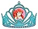 Disney Ariel Princess Tiara Birthday Party Wearable Favour (1 Piece), Blue/Pink, 3 1/2