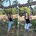 Nordic Pace Waterproof Tree Swing & Hammock Hanging Kit Straps with 2 Extra Strong 5 ft Straps, 2 Heavy Duty Snap Carabiners, Fast & Easy Swing Hanger Installation