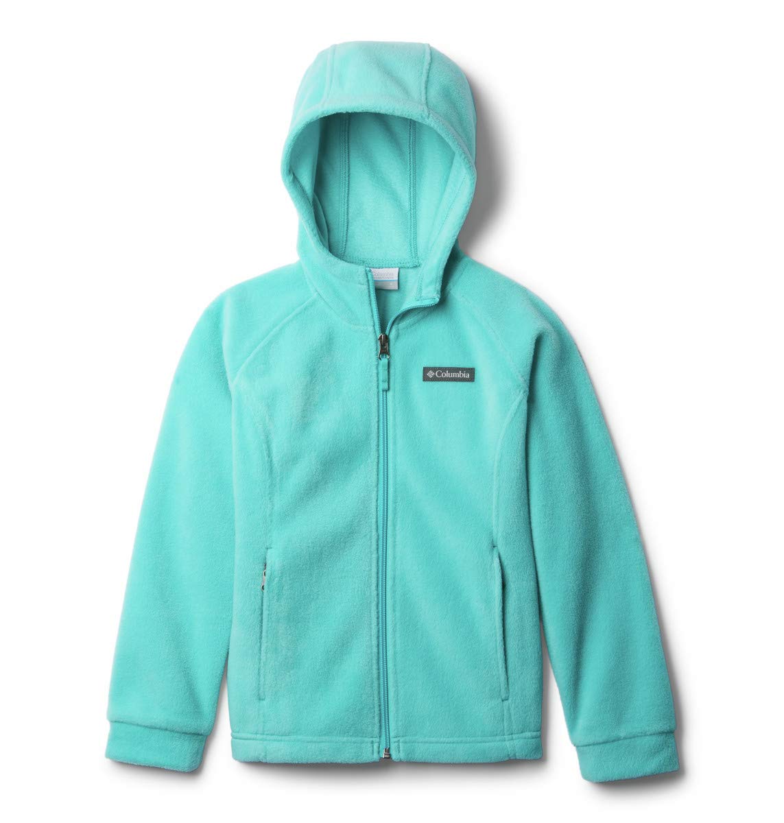 Columbia Youth Girls Benton II Hoodie, Geyser, XX-Small Image Columbia Youth Girls Benton II Hoodie, Geyser, XX-Small Image