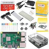 CanaKit Raspberry Pi 3 B+ (B Plus) Ultimate Starter Kit (32 GB Edition, Clear Case)
