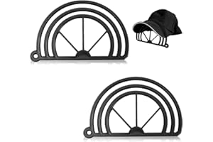 2 PCS Hat Brim Bender Cap Curving Band Shape Keeper Dual Option Hat Bill Bender Slots for Baseball Cap Golf Cap Hunting Cap D