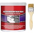 DyKay Water-Based Metal Rust Remover,Multi-Functional Car Metallic Paint,Rust Preventive Coating,Anti-Rust Chassis Universal Rust Converter with Brush (100ML)