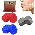 Sushenwe Jaw Exerciser for Men Women 6Pcs Jaw Trainer Silicone Face Chew Jawline Shaper Jaw Toner Strengthener-Jaw Line Chewing Gum-3 Resistance Levels-Neck Trainers Beauty Tools (colorful)