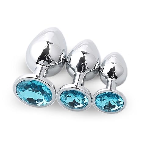 Sexspielzeug für Paare, Frauen Analplug, Erotik Spielzeug Für Frauen/Männer Analplug,3er Runder Sockel mit Schmuck Geburt Sto