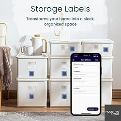 Mountain Stand Pack and Track Labels with Free App