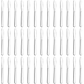 Funnydin 36 Pieces Dinner Knives Set, 8.1 Inches Table Knives Set, Durable Butter Knife, Food Grade Stainless Steel Dinner Knife, Cost-effective Silverware - Mirror Polished, Dishwasher Safe