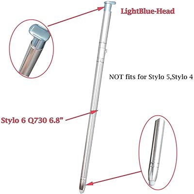 Download Buy Stylus Pen Replacement Part For Lg Stylo 6 Q730 Q730ms Q730ps Q730cs Q730vsp Q730qma All Version Touch Pen Stylus Pen Light Blue Online In Indonesia B08yd8c4vz