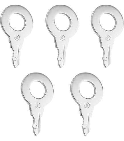 ECSiNG 4pcs Cabinet Lock Keys Replace 130497 Compatible with IKEA