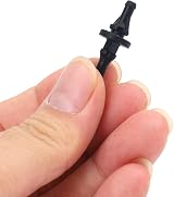 Peowuieu 32x Rubber Anti Vibration Mount Screw Pin for PC Case Fans Black view 7